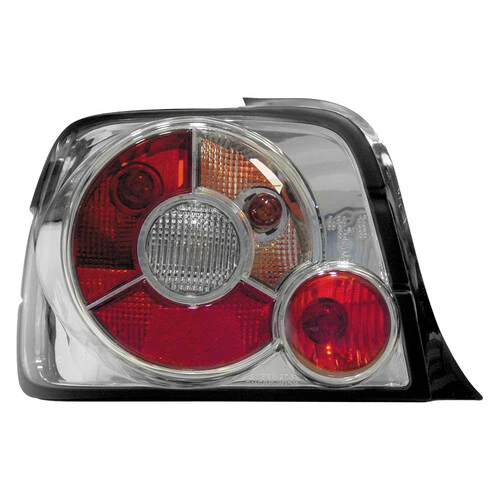 Pilot Coppia fanali posteriori - compatibile per Bmw E36 (3/94-8/00) - Cromo