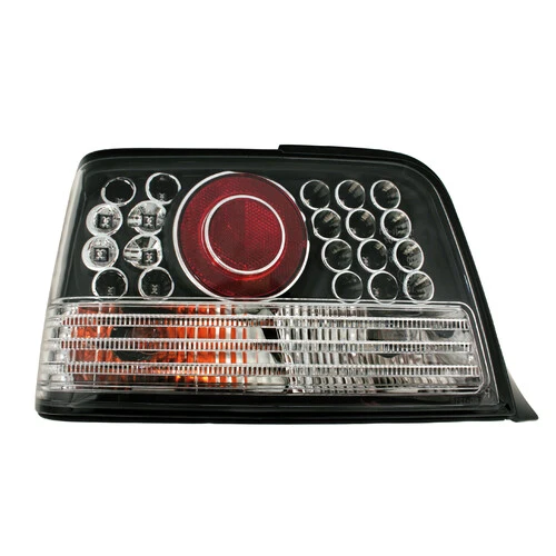 Pilot Coppia fanali posteriori LED - compatibile per Bmw E36 (9/90-3/98) - Nero