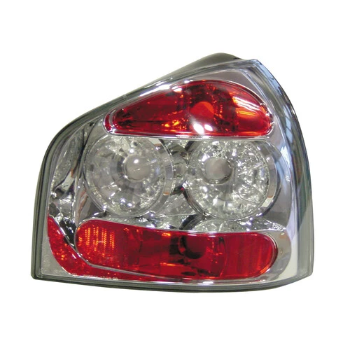 Pilot Coppia fanali posteriori - compatibile per Audi A3 (9/96-4/03) - Cromo