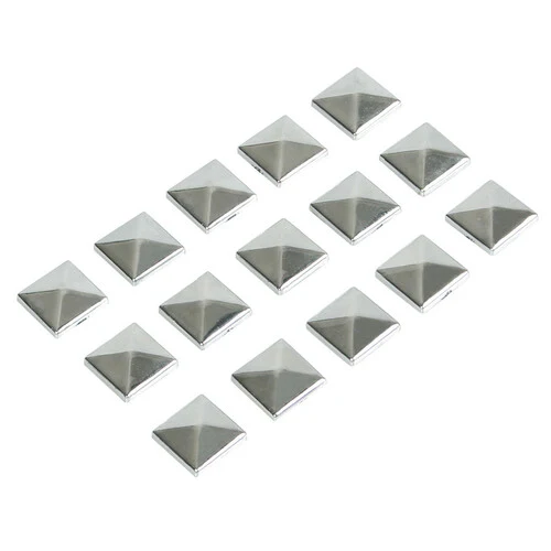 Pilot Decor-Studs, borchie cromate 15 pz - 10x10 mm