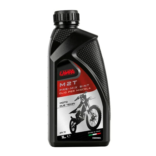 Lampa M2T Pre-Mix Sint, olio per miscela moto 2 tempi - 1 L 00410