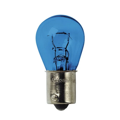 Pilot 12V Lampada 1 filamento Blu-Xe - (P21W) - 21W - BA15s - 2 pz - D/Blister
