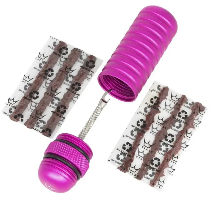 Kit riparazione tubeless per manubrio Peaty's Holeshot - Rosa