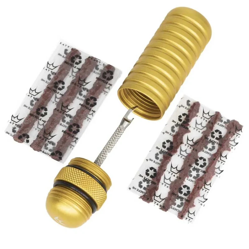 Kit riparazione tubeless per manubrio Peaty's Holeshot - Giallo