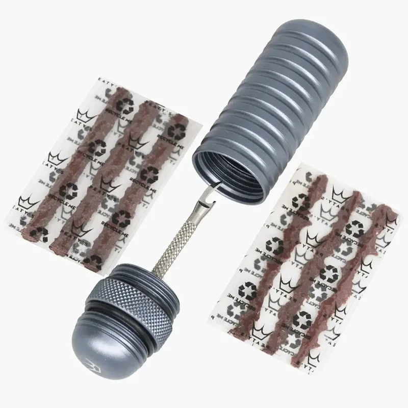 Kit riparazione tubeless per manubrio Peaty's Holeshot - Grigio