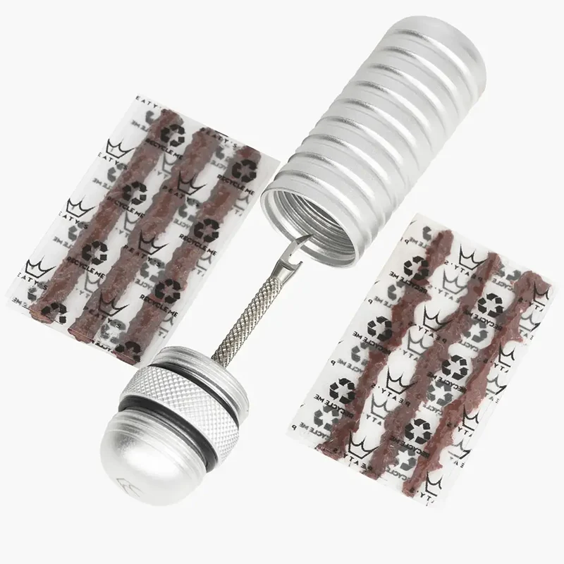 Kit riparazione tubeless per manubrio Peaty's Holeshot - Argento
