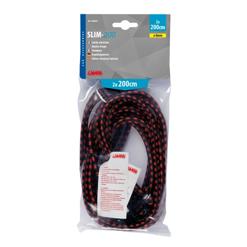 Lampa Corde elastiche slim - 8 mm - 2x200 cm 60221