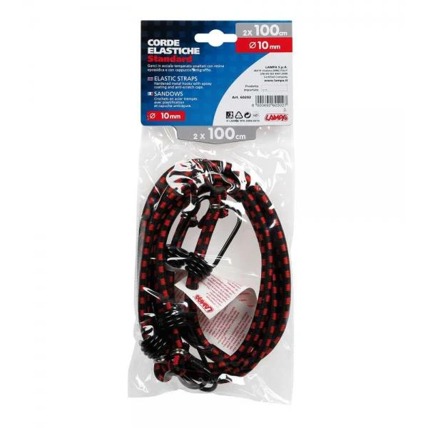 Lampa Corde elastiche Standard - 10 mm - 2x100 cm 60202