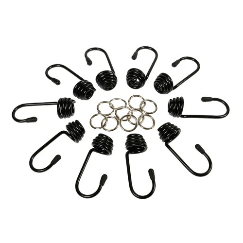 Lampa Set 10 ganci + morsetti - 10 mm 60253