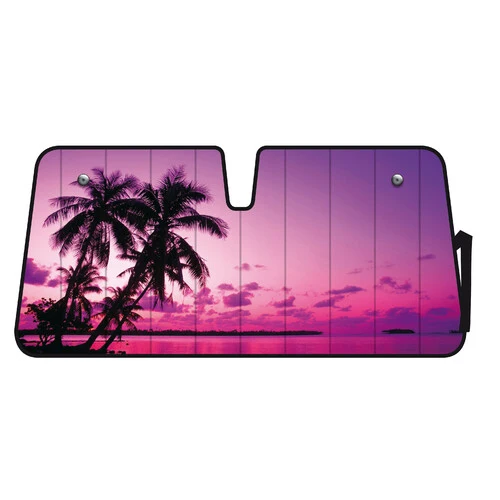 Lampa Scudo termico per parabrezza - 68x147 cm - Palm Beach Sunset 66864