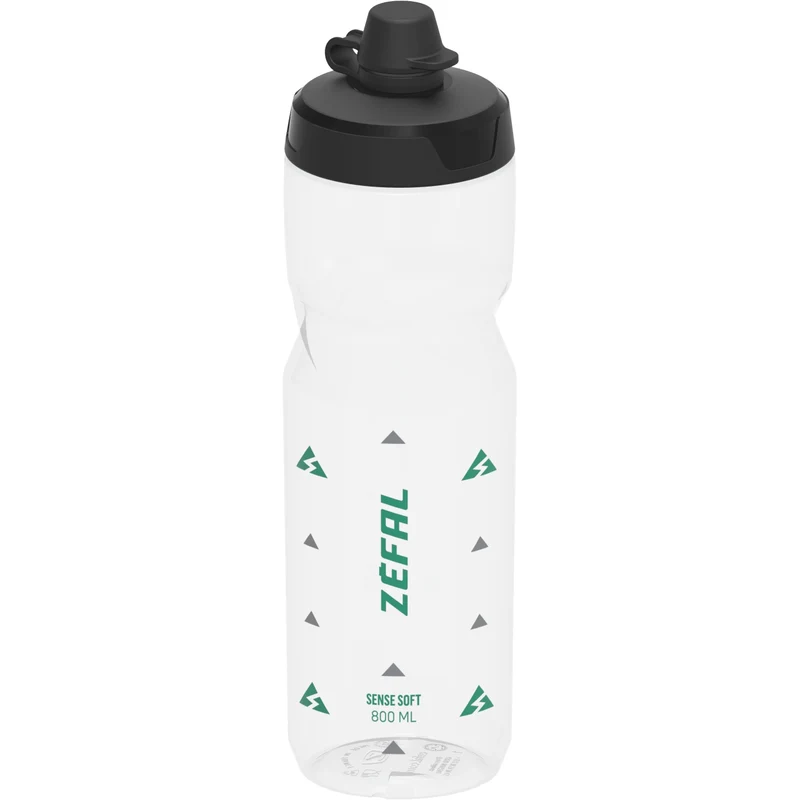 Borraccia Zefal Sense Soft No Mud 800 ml - Trasparente