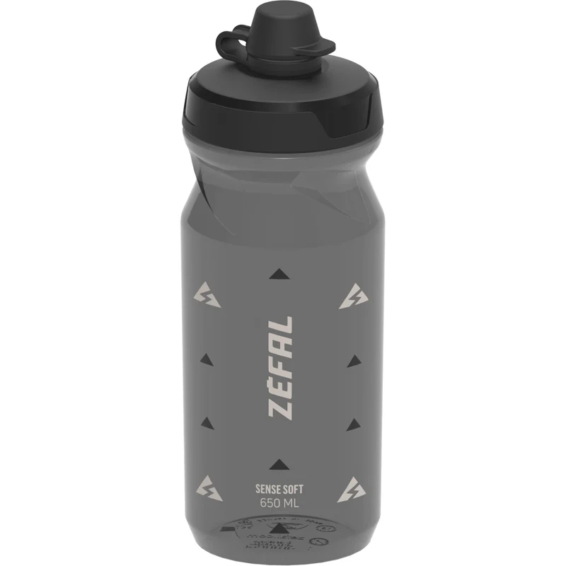 Borraccia Zefal Sense Soft No Mud 650 ml - Grigio