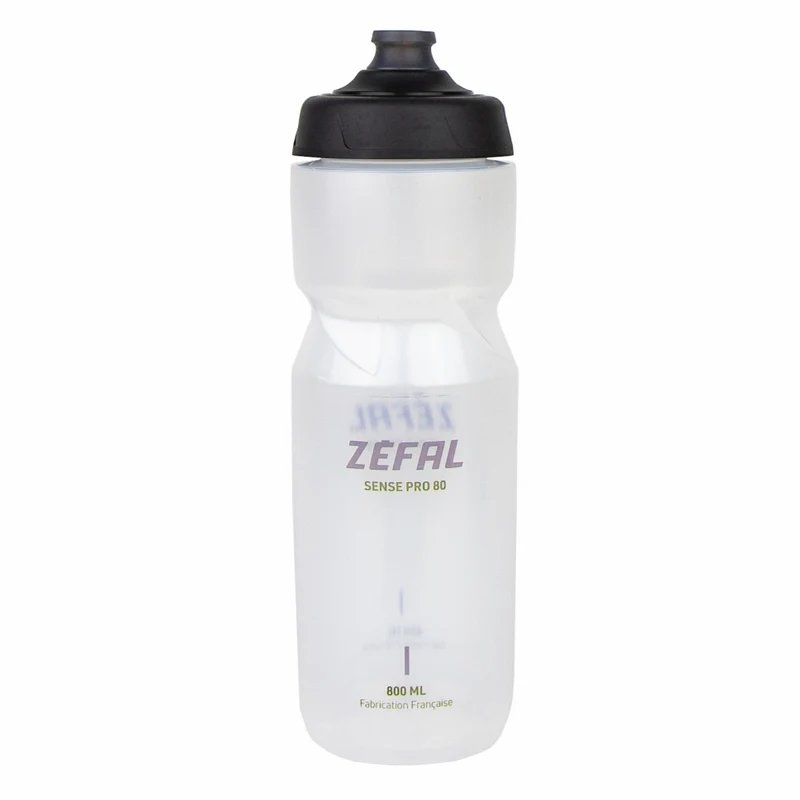Borraccia Zefal Sense Pro 800 ml - Trasparente nero