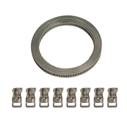 Lampa Kit nastro acciaio con 8 morsetti - 300 cm 70023