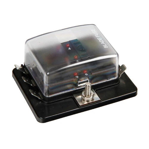 Lampa Fuse Block, scatola portafusibili, 1 entrata - 6 uscite, 12/24V 70097