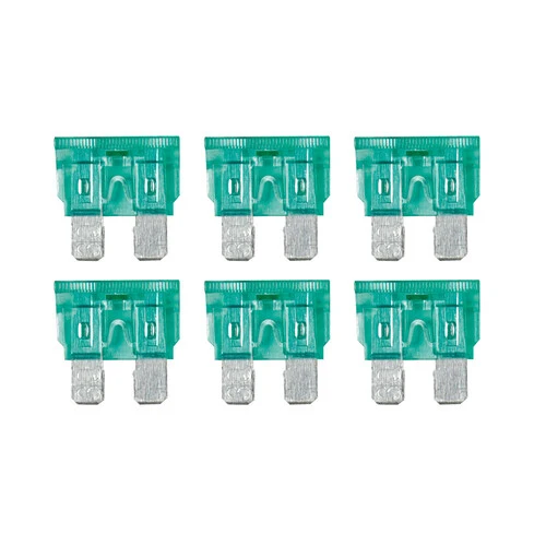 Lampa Smart Led, set 6 fusibili lamellari con spia a led, 12/32V - 30A 70187
