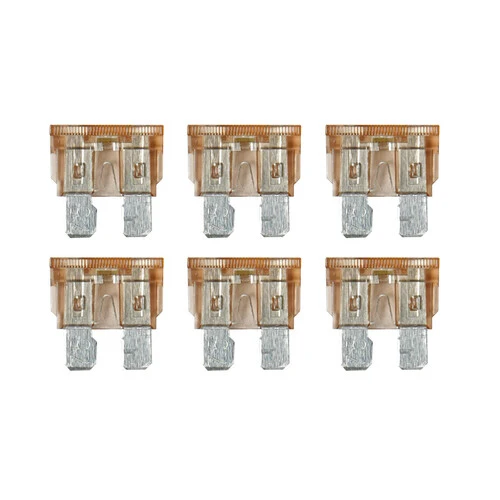 Lampa Smart Led, set 6 fusibili lamellari con spia a led, 12/32V - 7,5A 70182