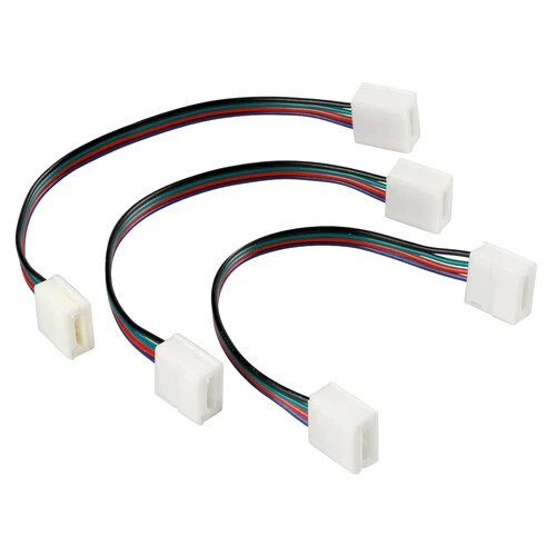 Lampa Connect-2, Connettori con prolunga per strisce a Led RGB, set 3 pz 73649
