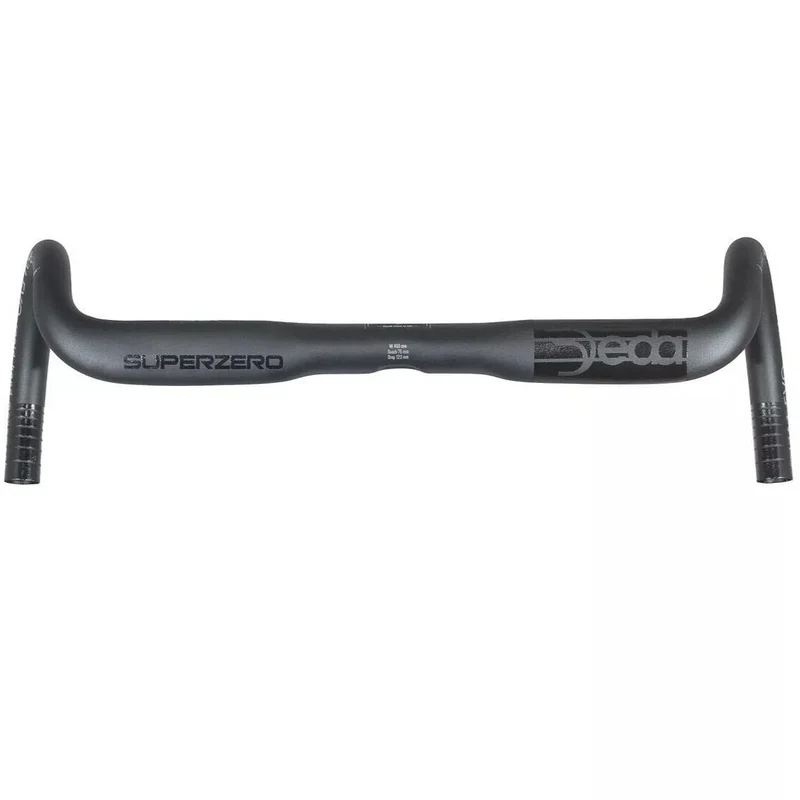 Manubrio Deda Superzero Gravel Alloy RHM Evo - Nero