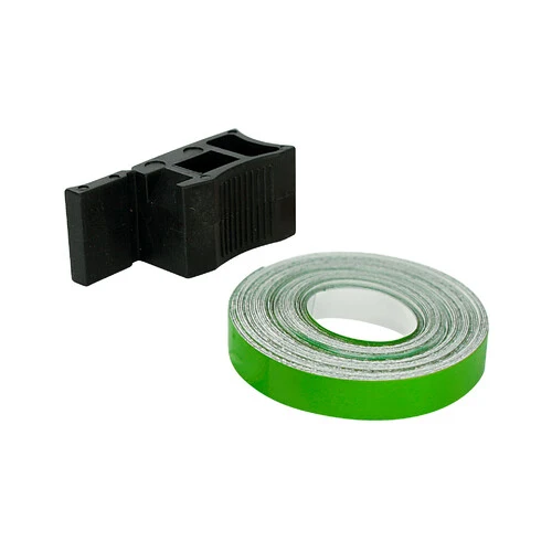 Lampa Wheel Stripe Racing, profilo adesivo per cerchi ruota - Verde 90524