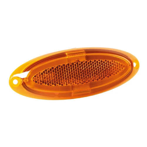Lampa Luce ingombro a 4 led, montaggio in superficie, 12/24V - Arancio 97013
