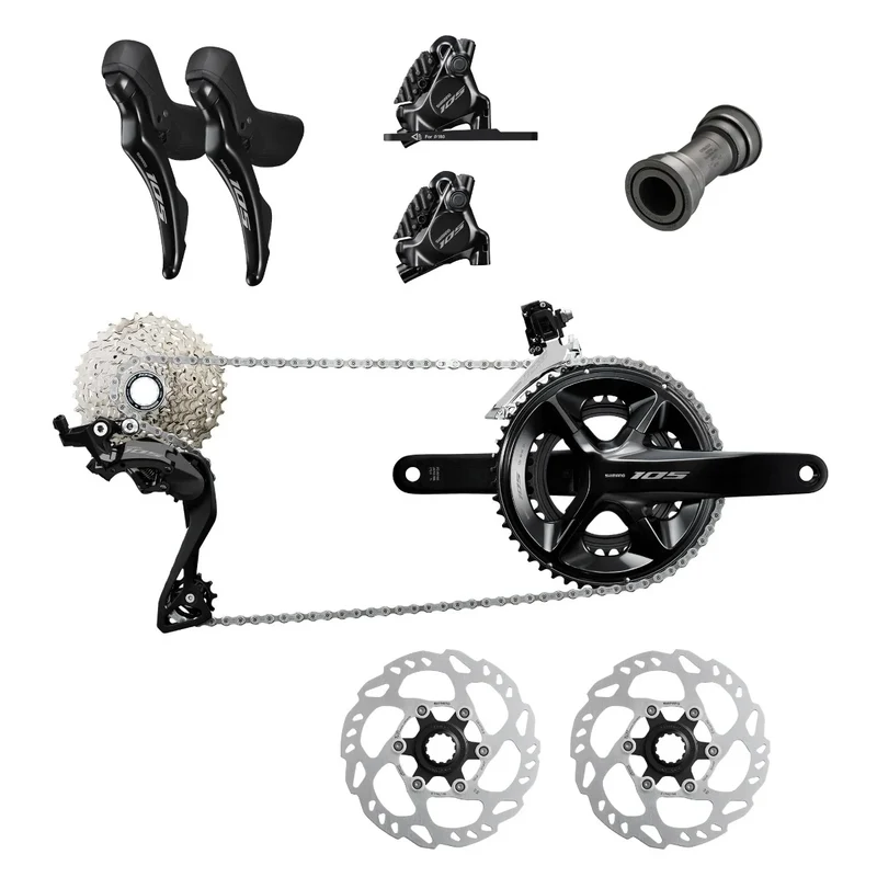 Gruppo Shimano 105 R7100 12V 11/34T - 52/36 D