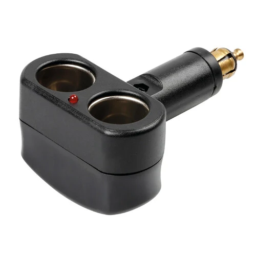 Lampa AD-1, Adattatore presa corrente doppia, 12/24V 98348