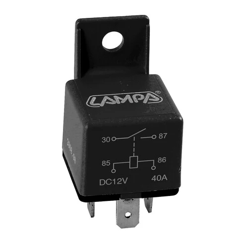 Lampa Relay universale 4 contatti - 12V - 30A 45500