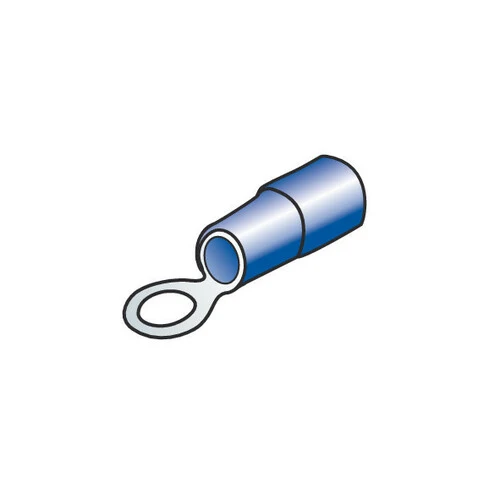Lampa 10 terminali - capicorda ad anello - Blu 45067