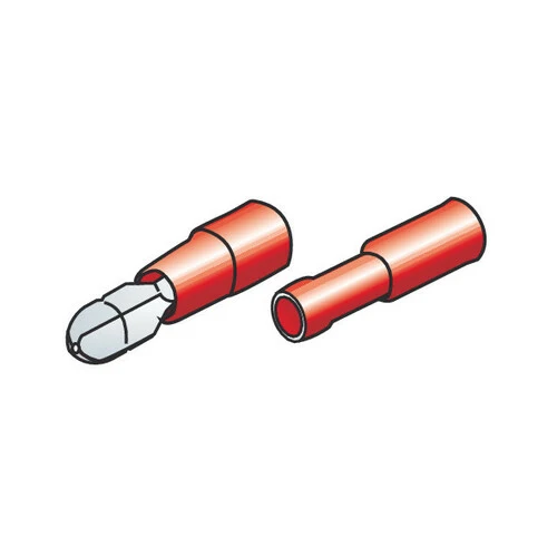 Lampa Kit 40 terminali-capicorda rotondi - Rosso 45056