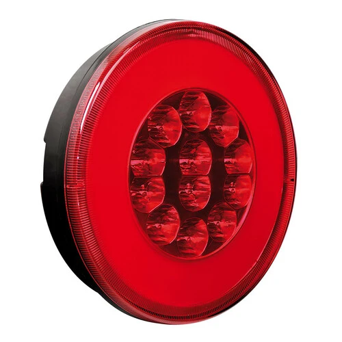 Lampa O-Led, Fanale rotondo retronebbia e posizione, 12/24V 41536