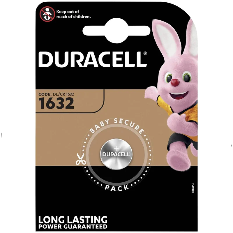 Batteria Duracell CR1632